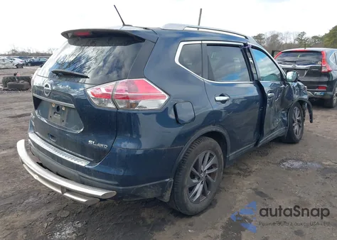 2016 Nissan Rogue Sl z USA, uszkodzony, nr VIN 5N1AT2MV9GC861050